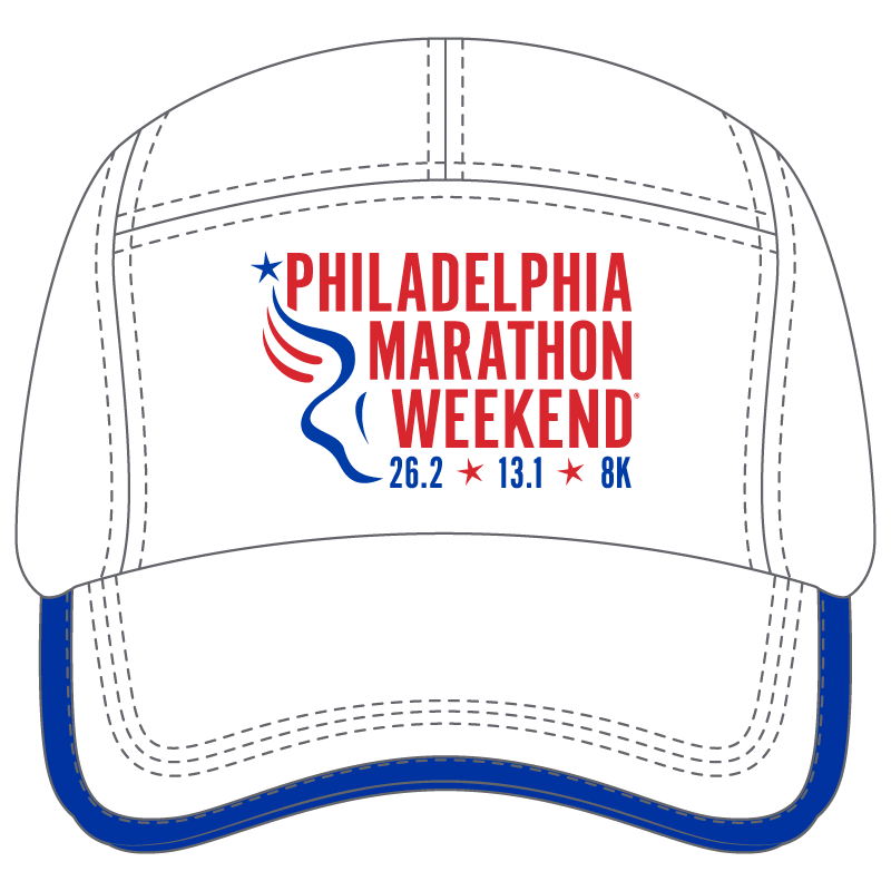 PMW Cap - Runner's Tech -White- 2025 In Training