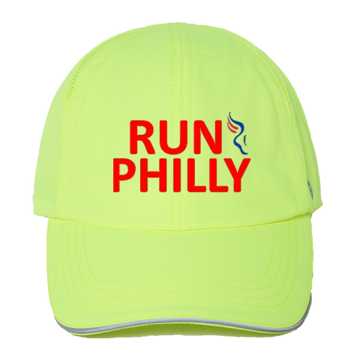 Cap - Tech Ponyflo -Hi Viz- AACR Run Philly