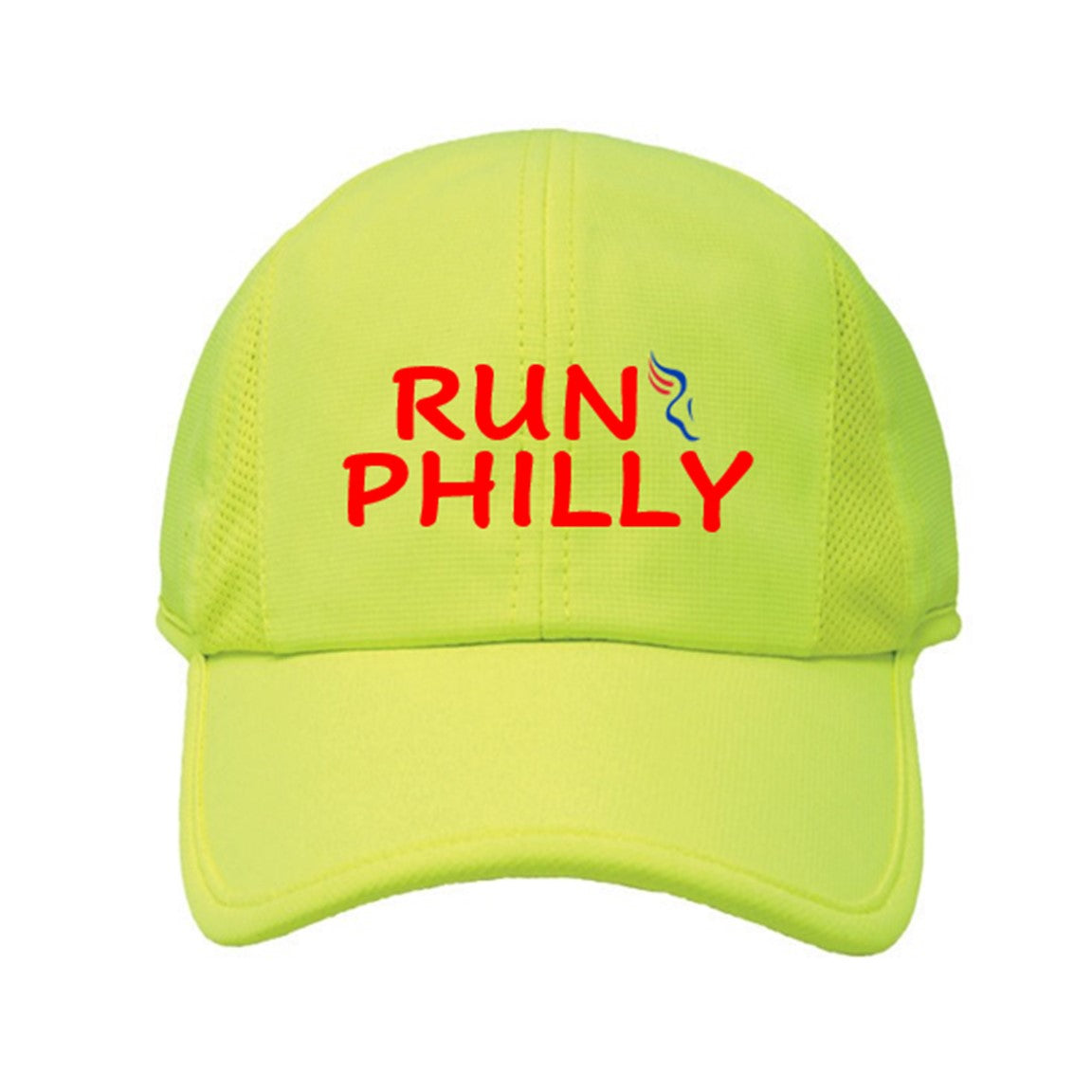 Cap - Tech Ponyflo -Hi Viz- D&W Run Philly