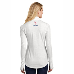Reflective 1/2 Zip -White- 2023 AACR Finisher Embr.