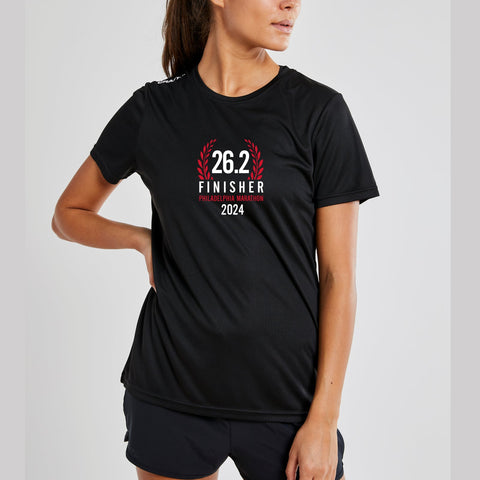 Fitted Tech CRAFT Tee -Black- AACR 2024 Finisher