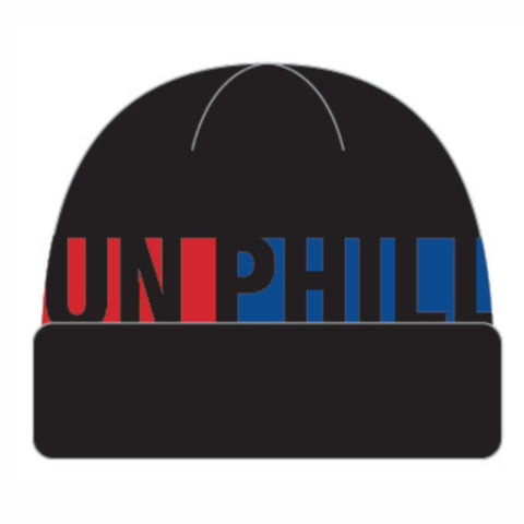 Beanie -Black Cuffed Knit- PMW Run Philly