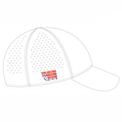 Cap -White Ponytail Laser-Cut Elite- PMW Flying Foot