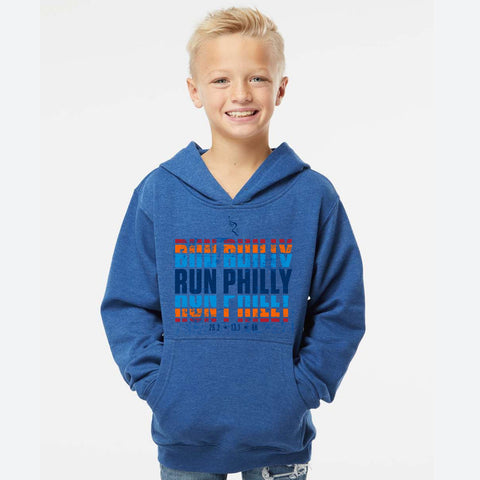 Youth Fleece Hoody -Royal Heather- PMW Repeat