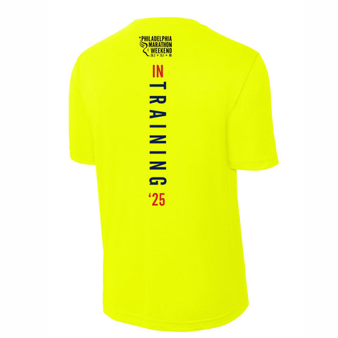 Adult Tech Tee -Hi Viz- PMW 2025 In Training