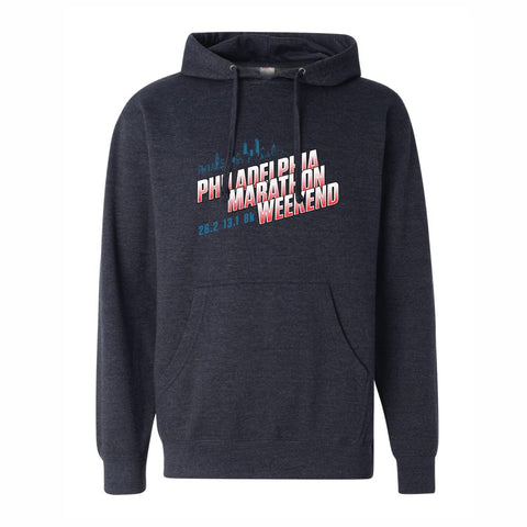 Adult Fleece Hoody -Navy Heather- PMW 2025 In Training