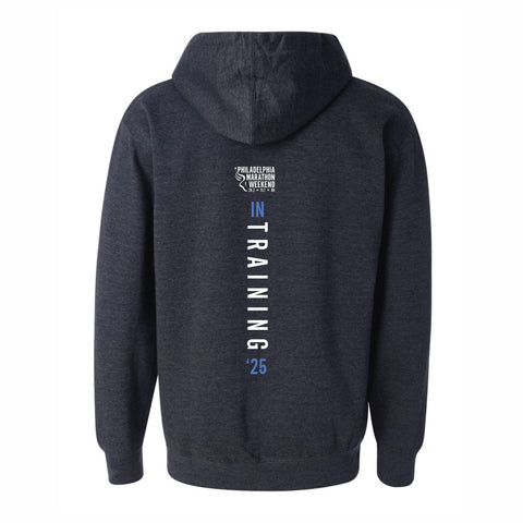 Adult Fleece Hoody -Navy Heather- PMW 2025 In Training