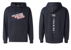 Adult Fleece Hoody -Navy Heather- PMW 2025 In Training