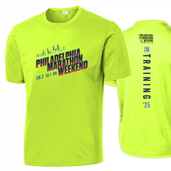 Adult Tech Tee -Hi Viz- PMW 2025 In Training