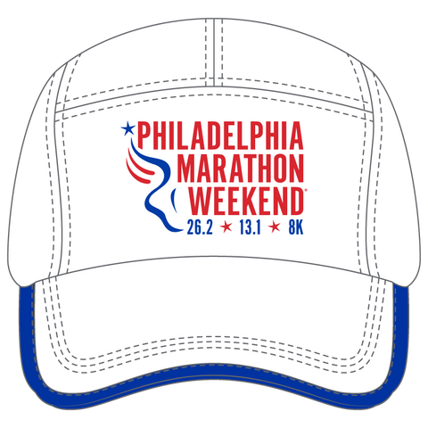 PMW Cap - Runner's Tech -White- 2025 In Training