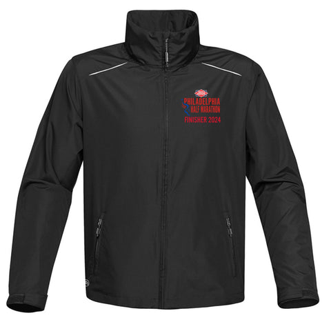 Adult Hooded Zip Shell -Black- D&W 2024 Finisher Embr.