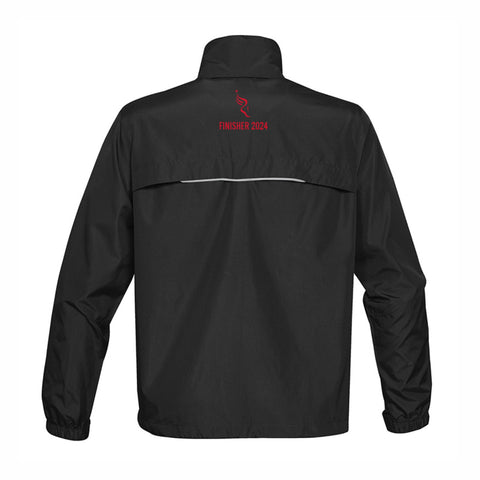 Adult Hooded Zip Shell -Black- D&W 2024 Finisher Embr.