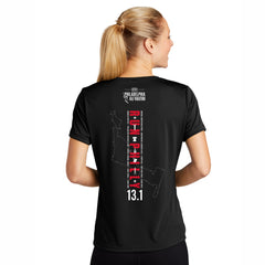 Fitted Tech Tee -Black- 13.1 Course