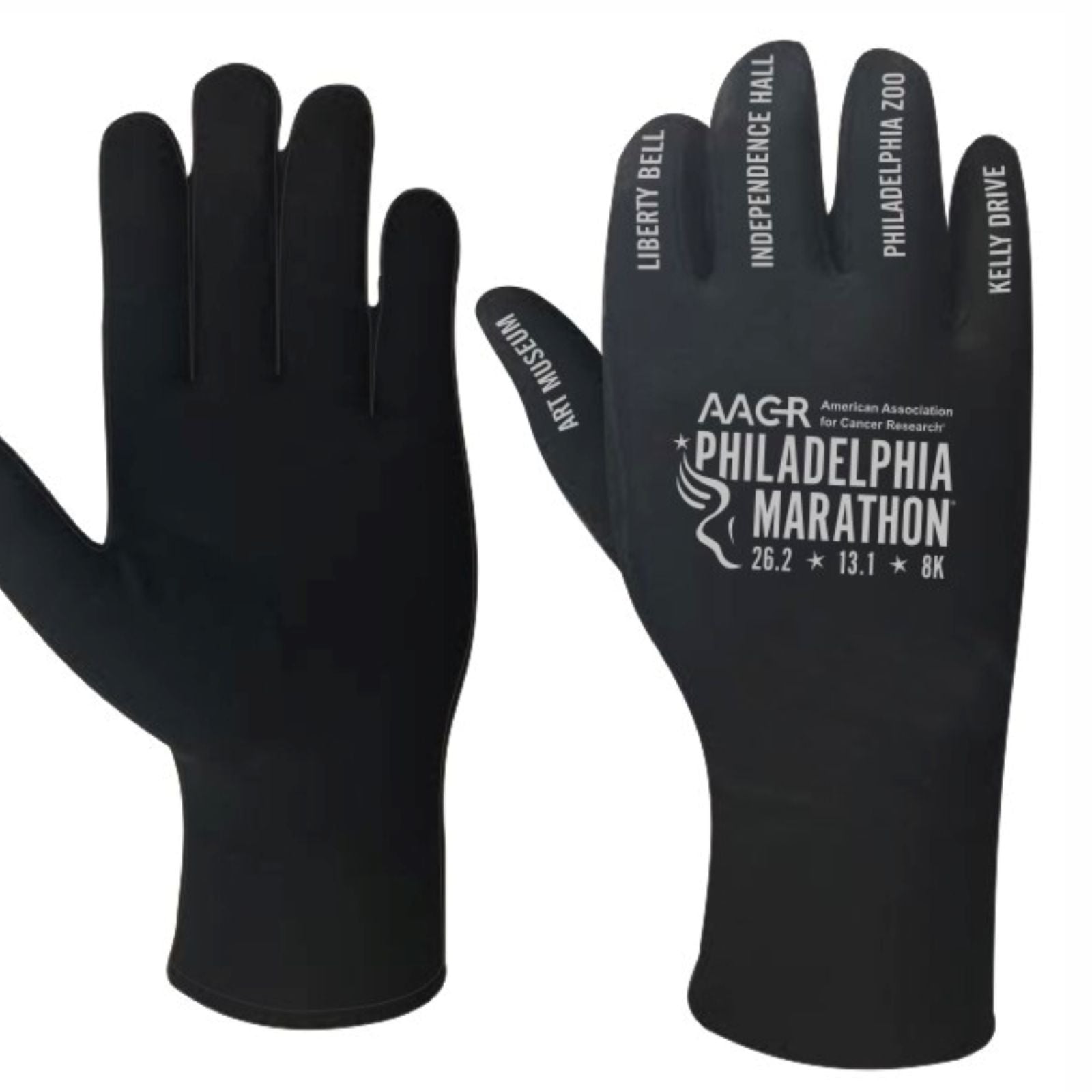 Gloves -Black Touchscreen- AACR Landmarks