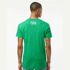 Adult USA Cotton Tee -Heather Kelly- AACR Shield