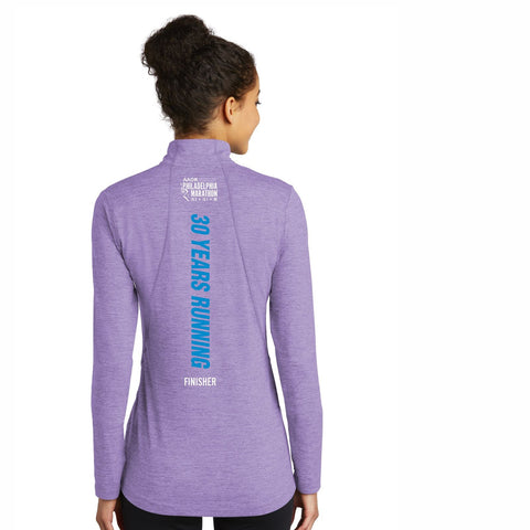 Stretch 1/2 Zip -Hyacinth Heather- 2023 AACR Finisher LCP