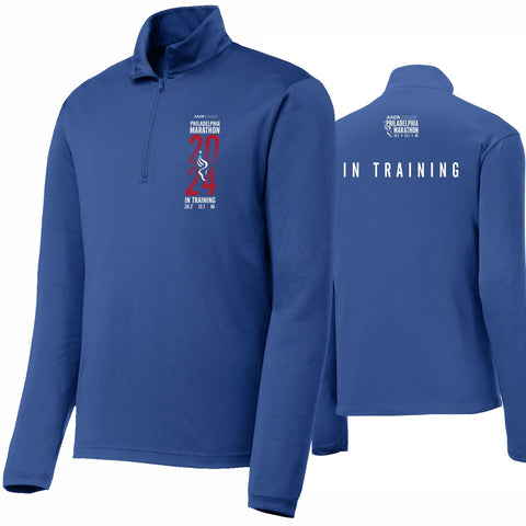Tech 1/4 Zip -Royal- 2024 In Training ("Loose Fit")