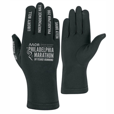 Gloves -Black Touchscreen- AACR 30 Years Running