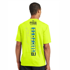 Adult Tech Tee -Neon Yellow- D&W 13.1 Course